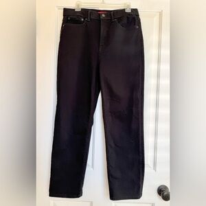 SPANXsculpt ReDefine Slim Straight Black Jeans, Size 14